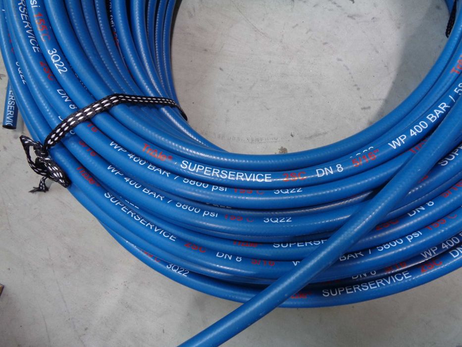 Engros furtun hidraulic albastru fin spalatorii colac furtunuri bucsi