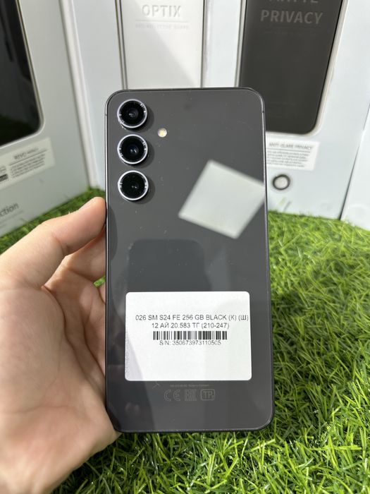 S24 Fe 256gb black