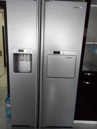 Хладилник с фризер side by side samsung