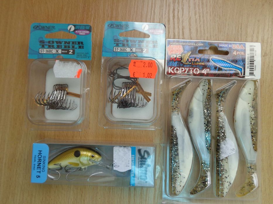 Спининг въдица(15-50),макара Ryobi Amazon 2000,други неща за спининг.