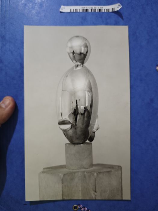 Poza autentică Constantin Brancusi  expo 1926