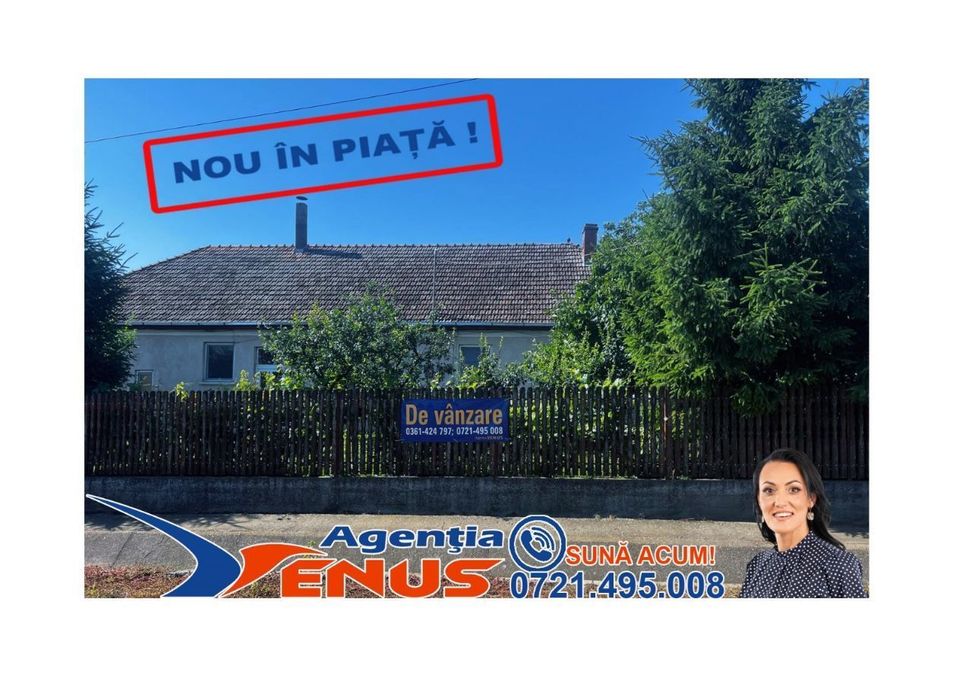 De vanzare casa de locuit cu sp.comercial si teren 7832mp Moftinul Mic
