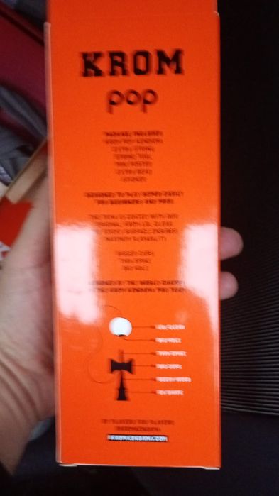 Kendama krom pop sticky