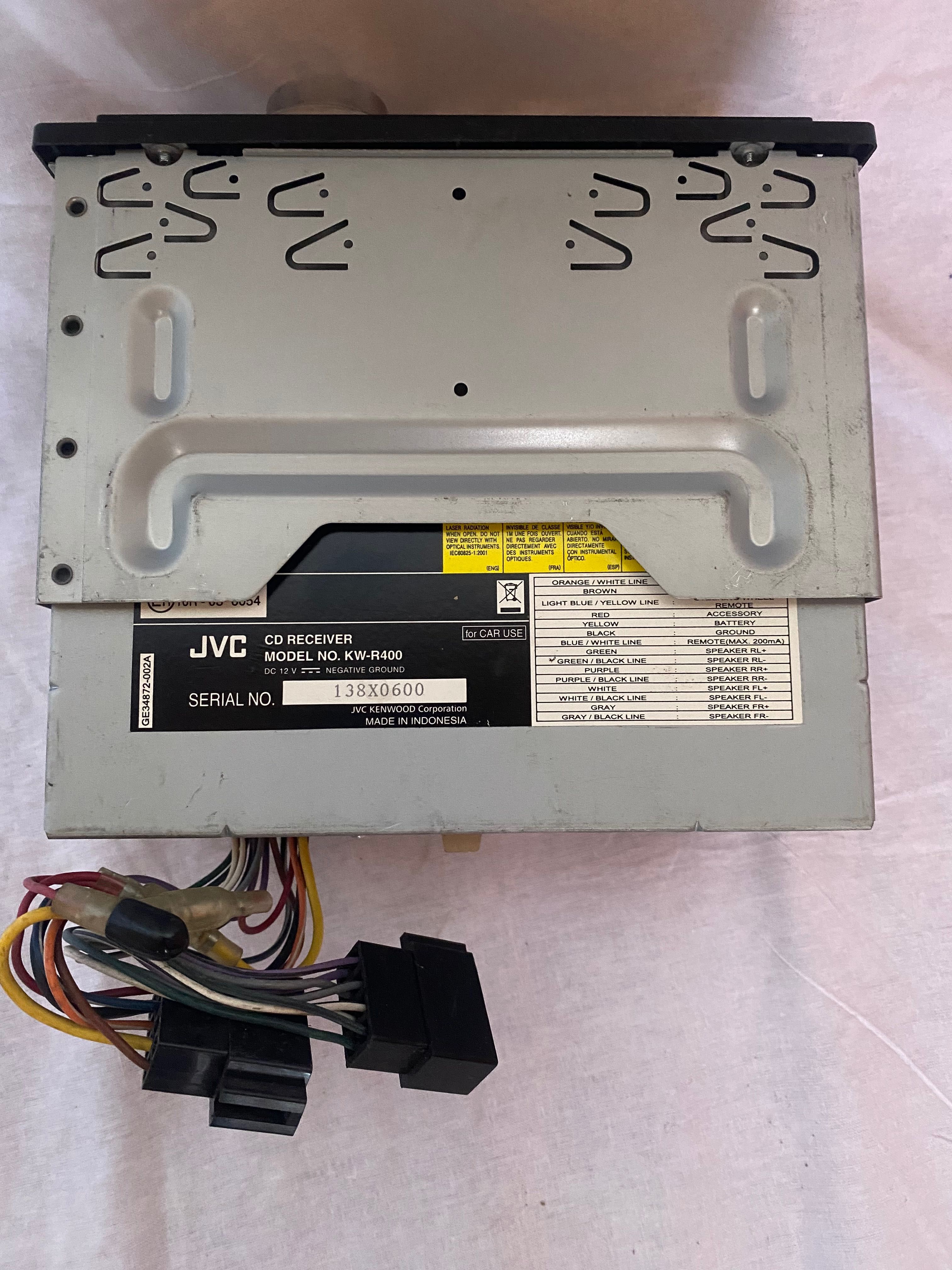 JVC KW-R400 Double Din