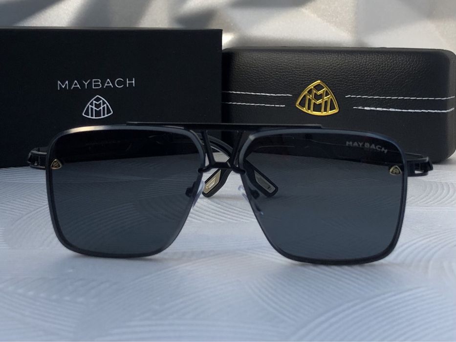 Мъжки слънчеви очила правоъгълни 4 цвята Maybach