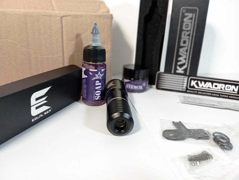 aparat de tatuat Kwadron Equaliser Proton MX 4 mm, NOU nouț original