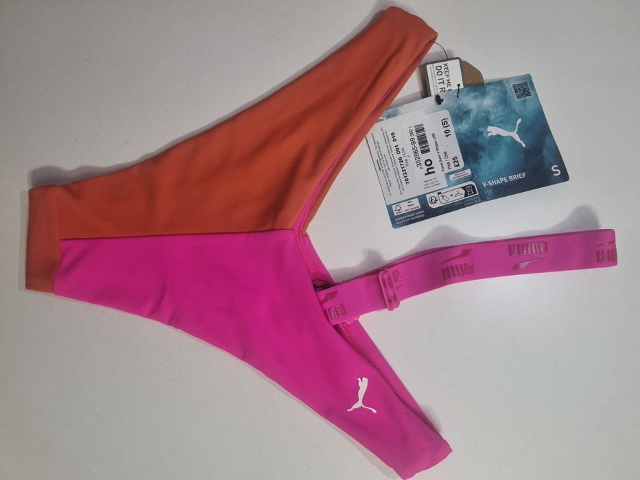 Дамски бански комплект Пума Puma размер S,  цвят Pinky chilli