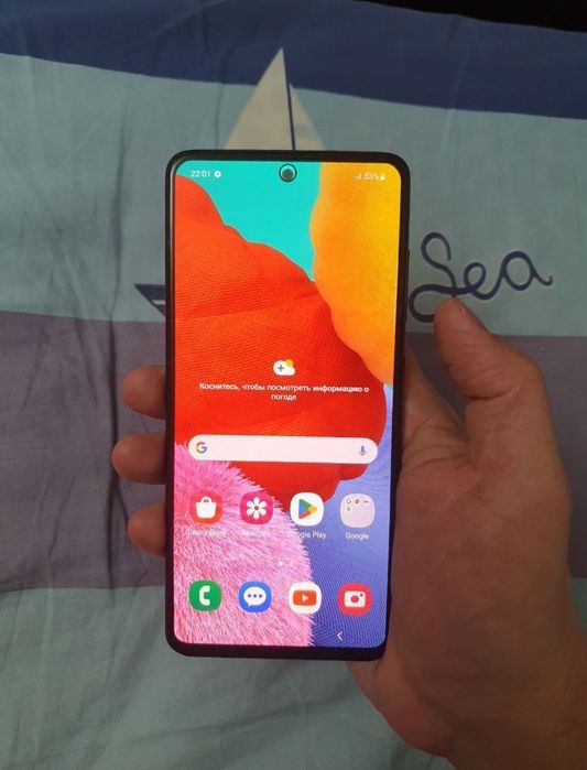 Samsung Galaxy A51 4/64GB Black Original Veitnam Igravoy Holati Yaxshi