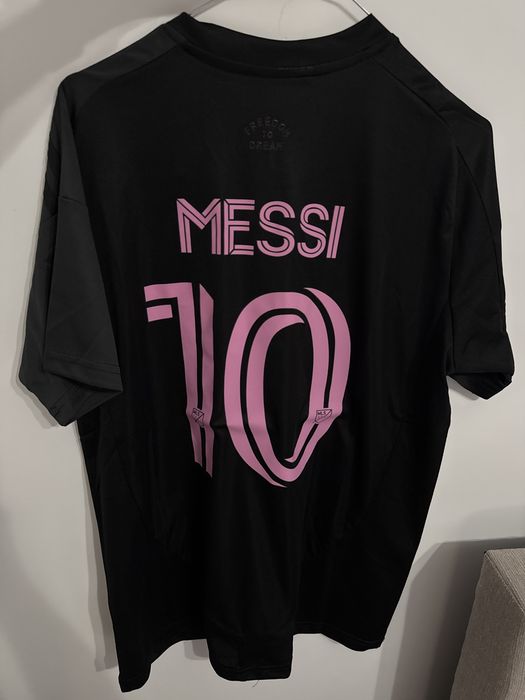 Tricou Messi Inter Miami negru sezonul nou fotbal