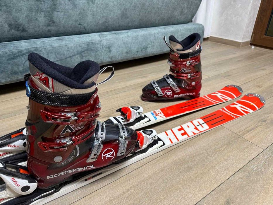 Rossignol Hero Elite Long Turn Titan si Clăpari Rossignol