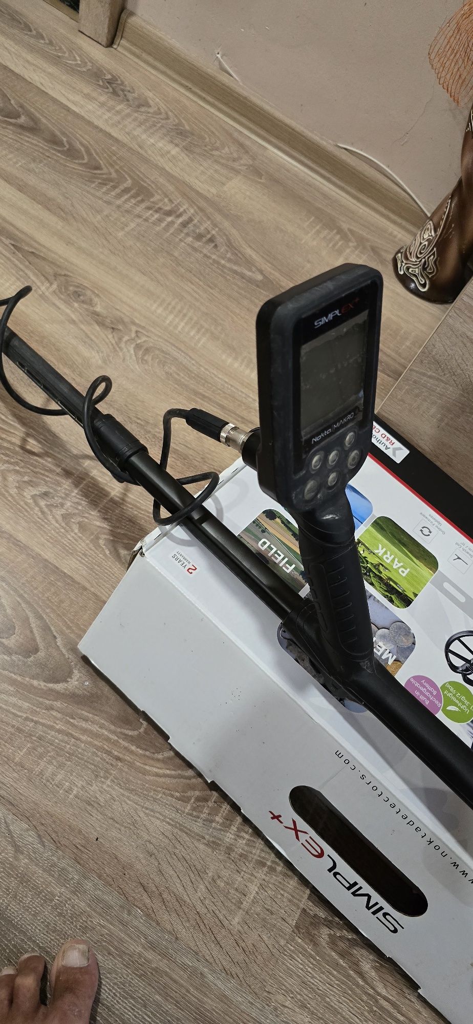 Металдетектор  Металотърсач   Nokta Makro Simplex+