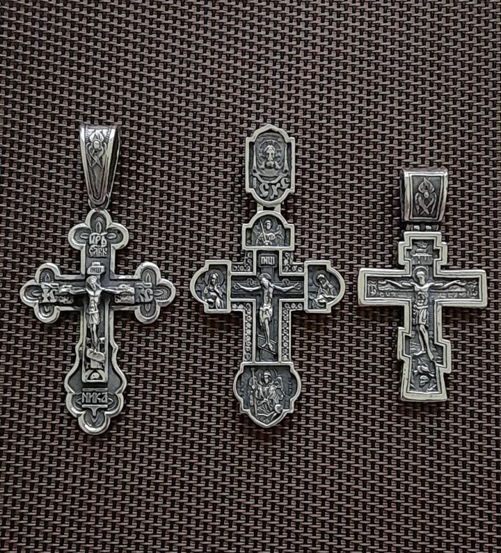 Крест,серебро 925пр.