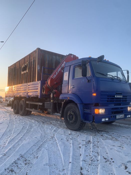 Манипулятор кран камаз аренда