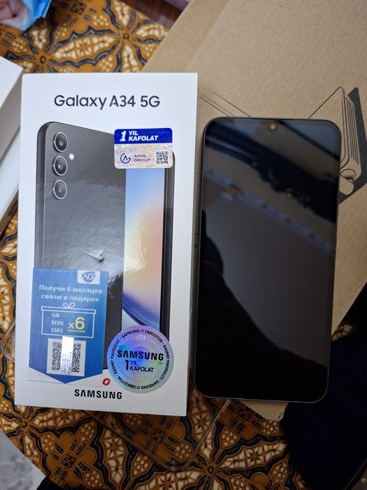 Самсунг A34 (5G) 256 GB