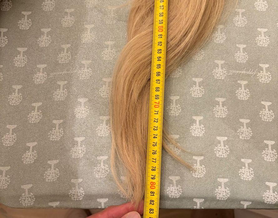 Перука Baldylox, естествена коса с най-високо качество, размер M, 83см