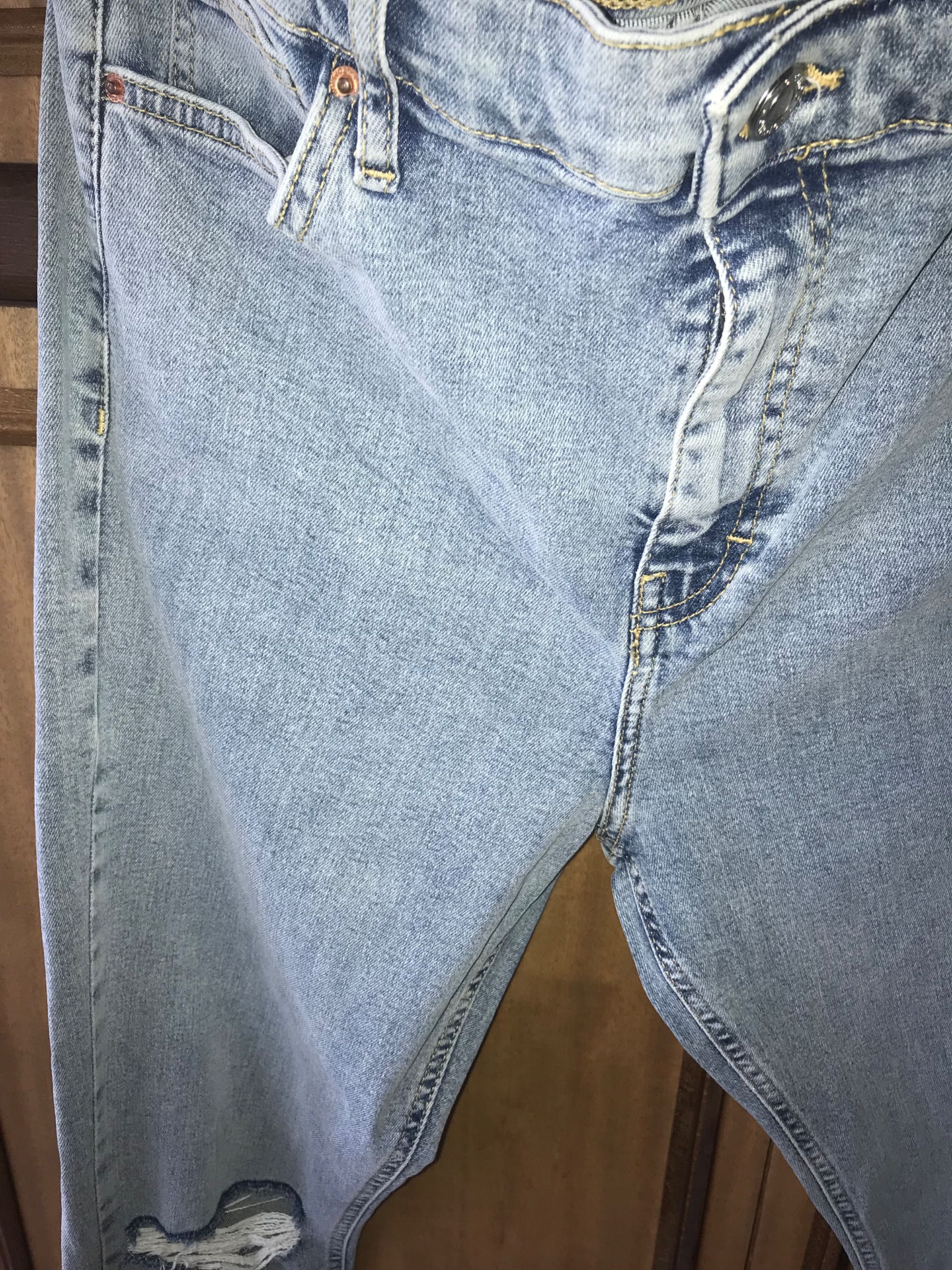 Дамски дънки Topshop W34L32 носени 2 пъти