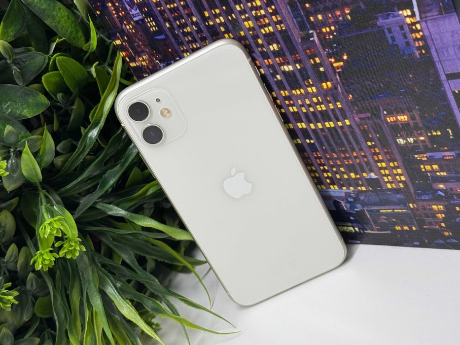 ! Като НоВ ! iPhone 11 64GB White Гаранция