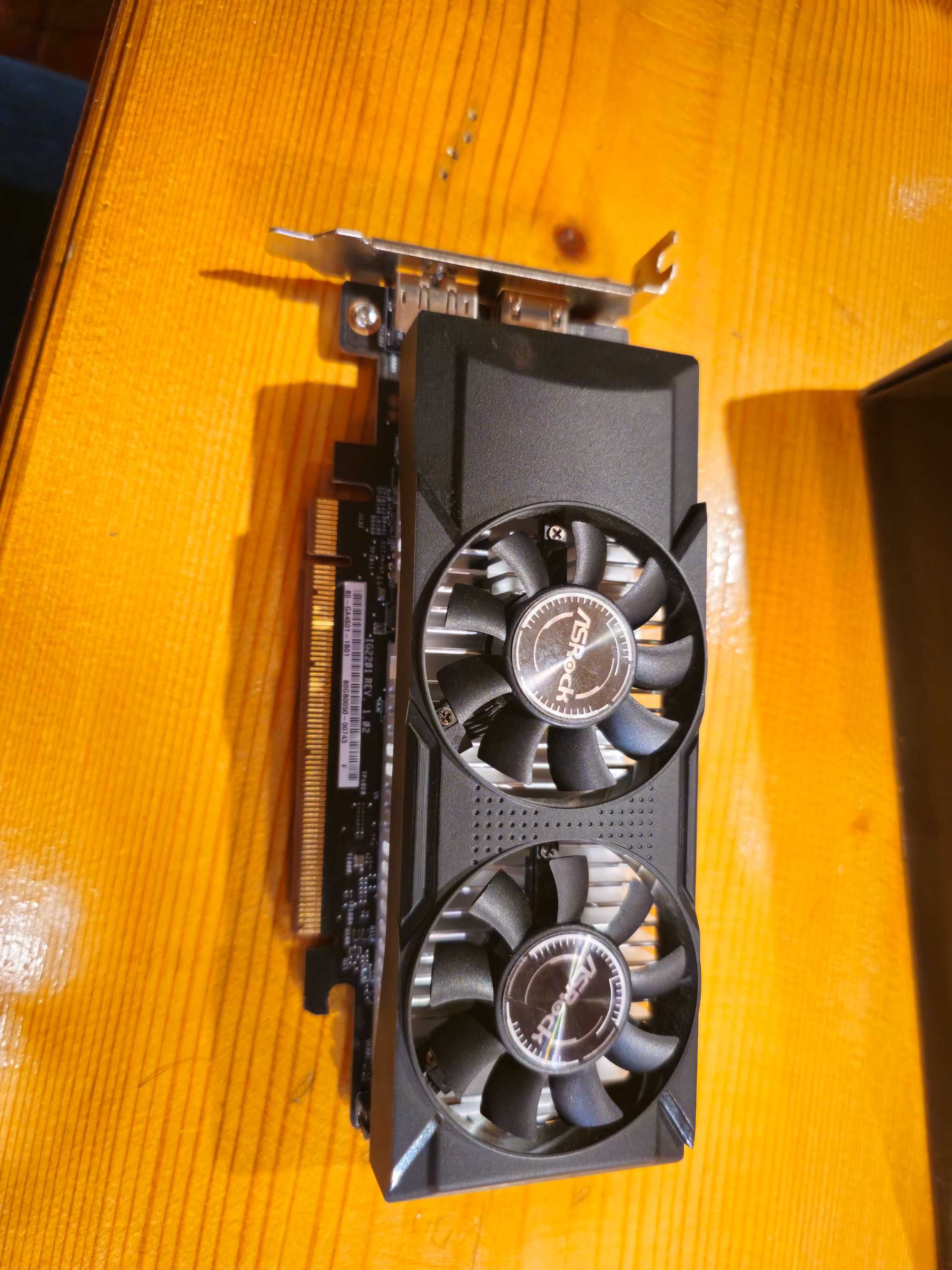 Видеокарта Intel arc A380 Low Profile