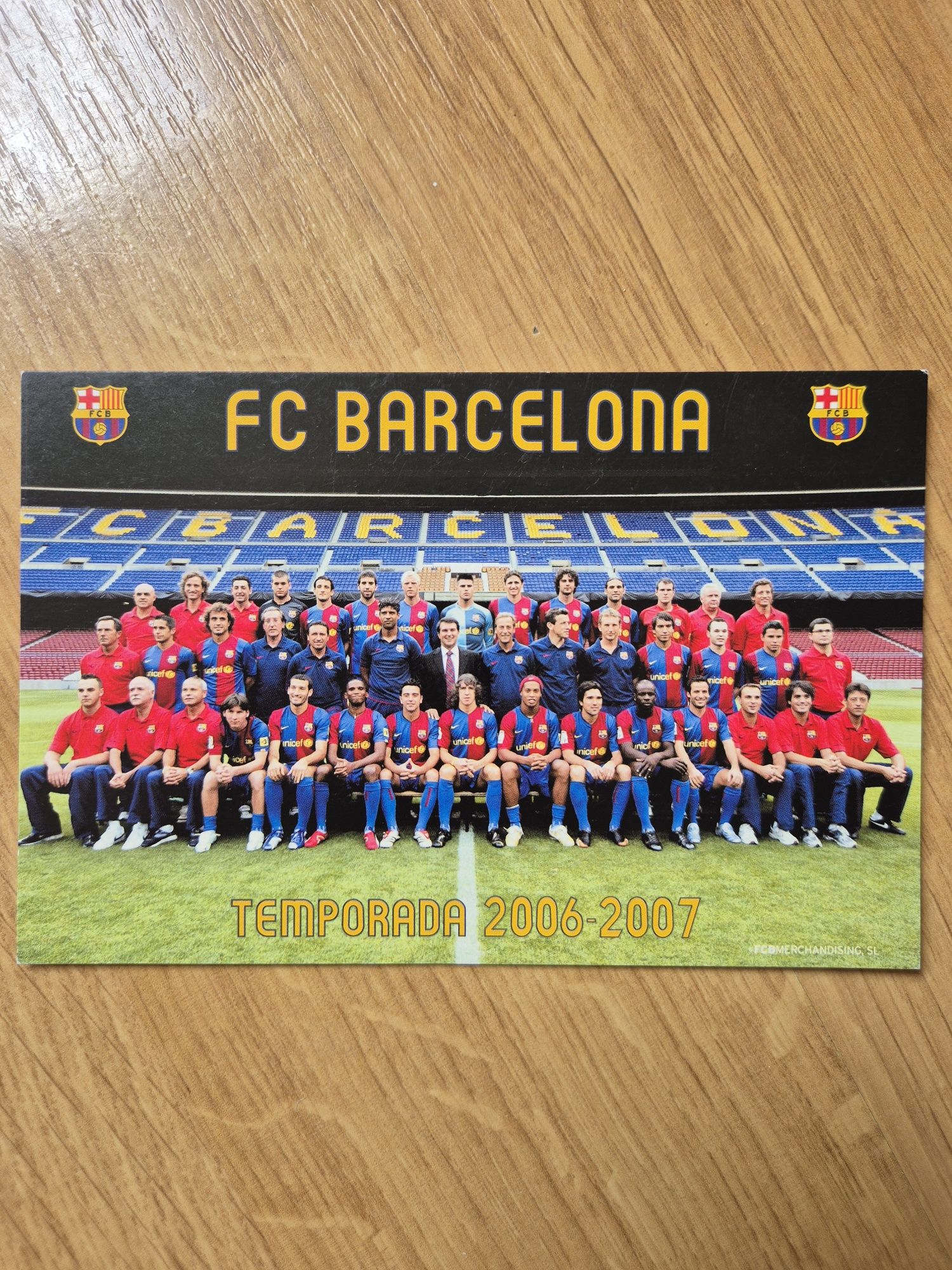 Картичка FC Barcelona 2006-2007