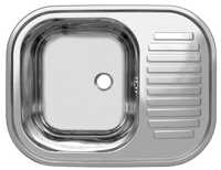 НОВА BG Кухненска мивка умивалник за вграждане в кухня Хром Силистра