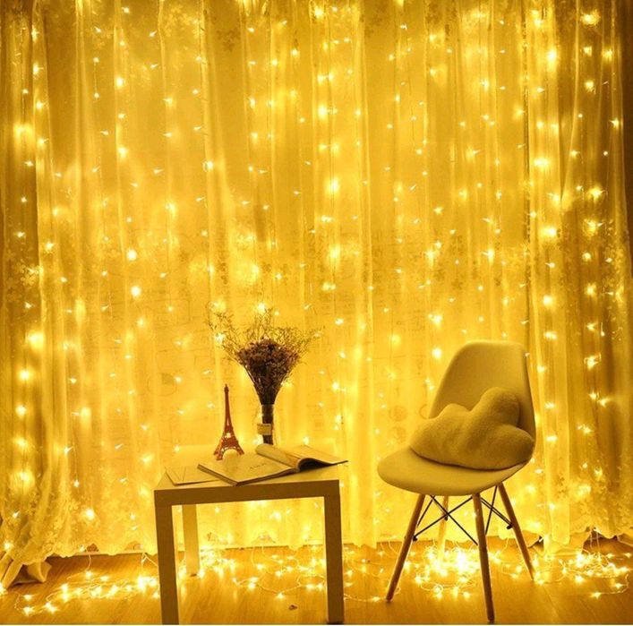 Гирлянда Занавес Дождик