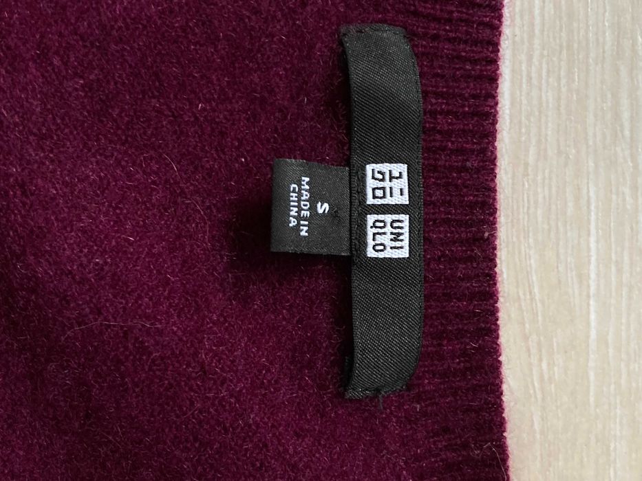 Uniqlo 100% Cashmere женски кашмирен пуловер кашмир размер S