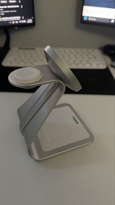 Încărcător wireless 3 in 1 Magsafe iPhone, Airpods, Apple Watch