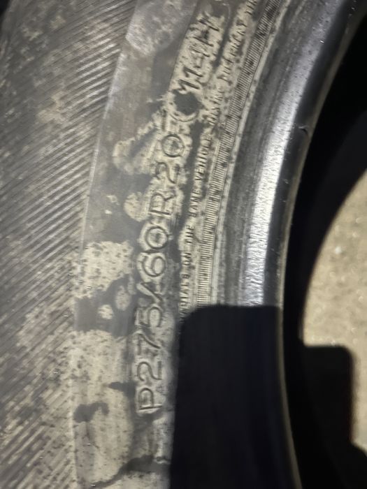 2 резины 275 55 R20 и 275 60 R20