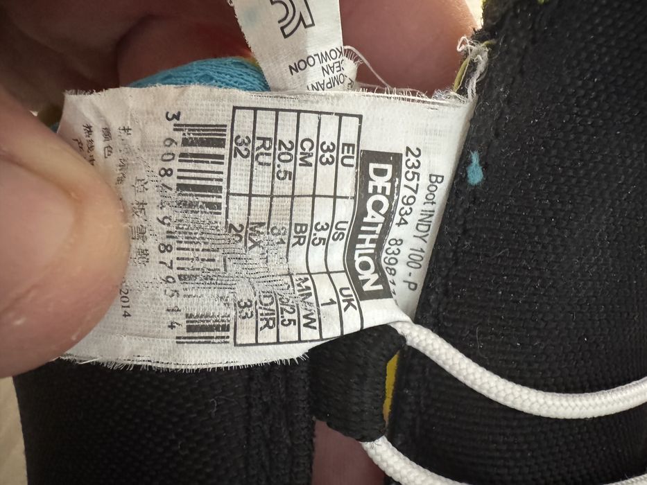 boots snowboard decathlon wedze indy 100 copii