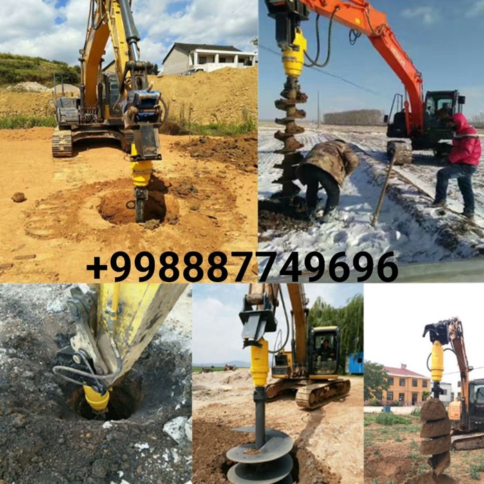 Yer burg‘usi Burama burg‘u буровая насадка / auger drill Yer kovlagich