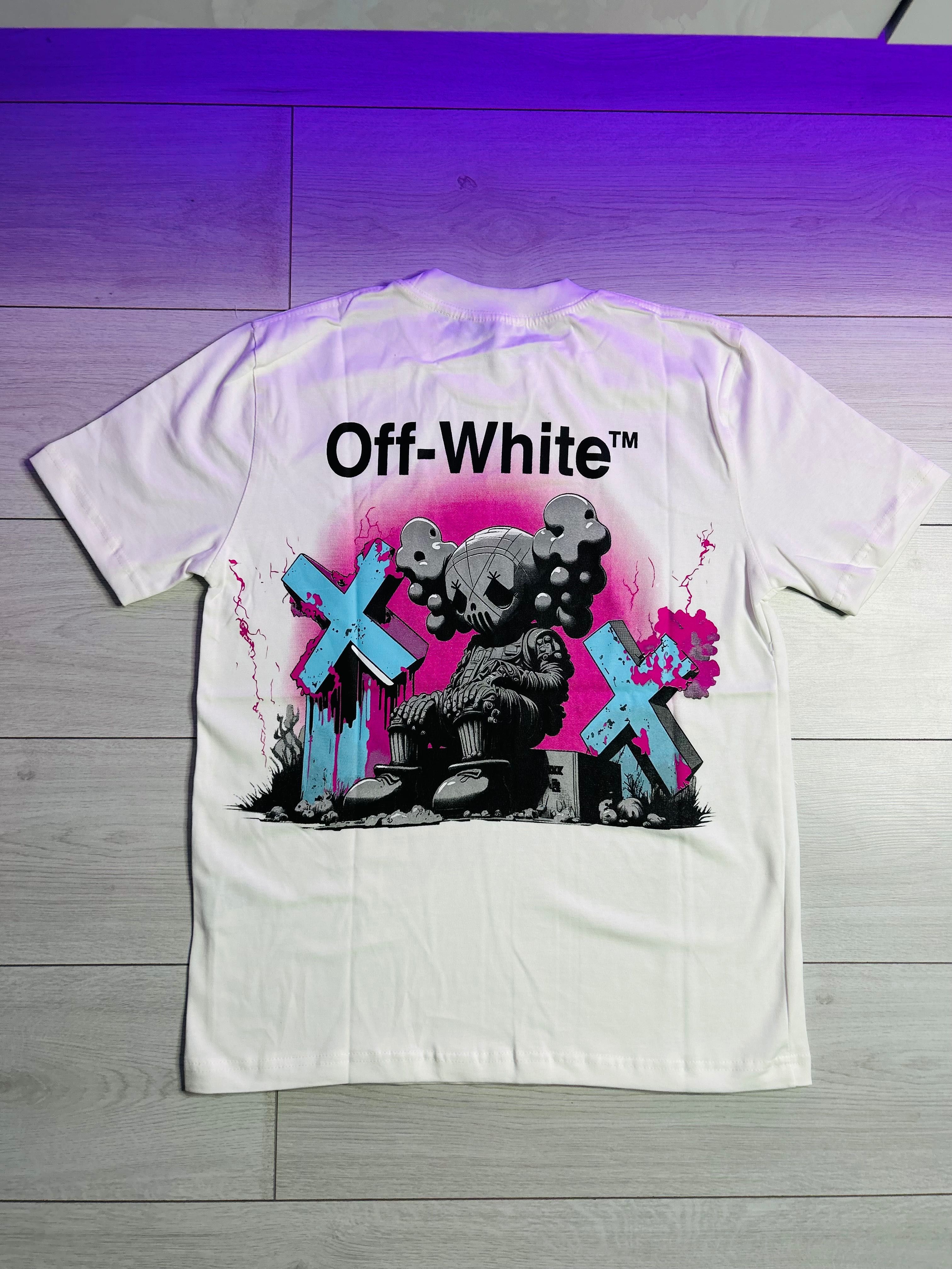 Tricou off white kaws New collection 2024