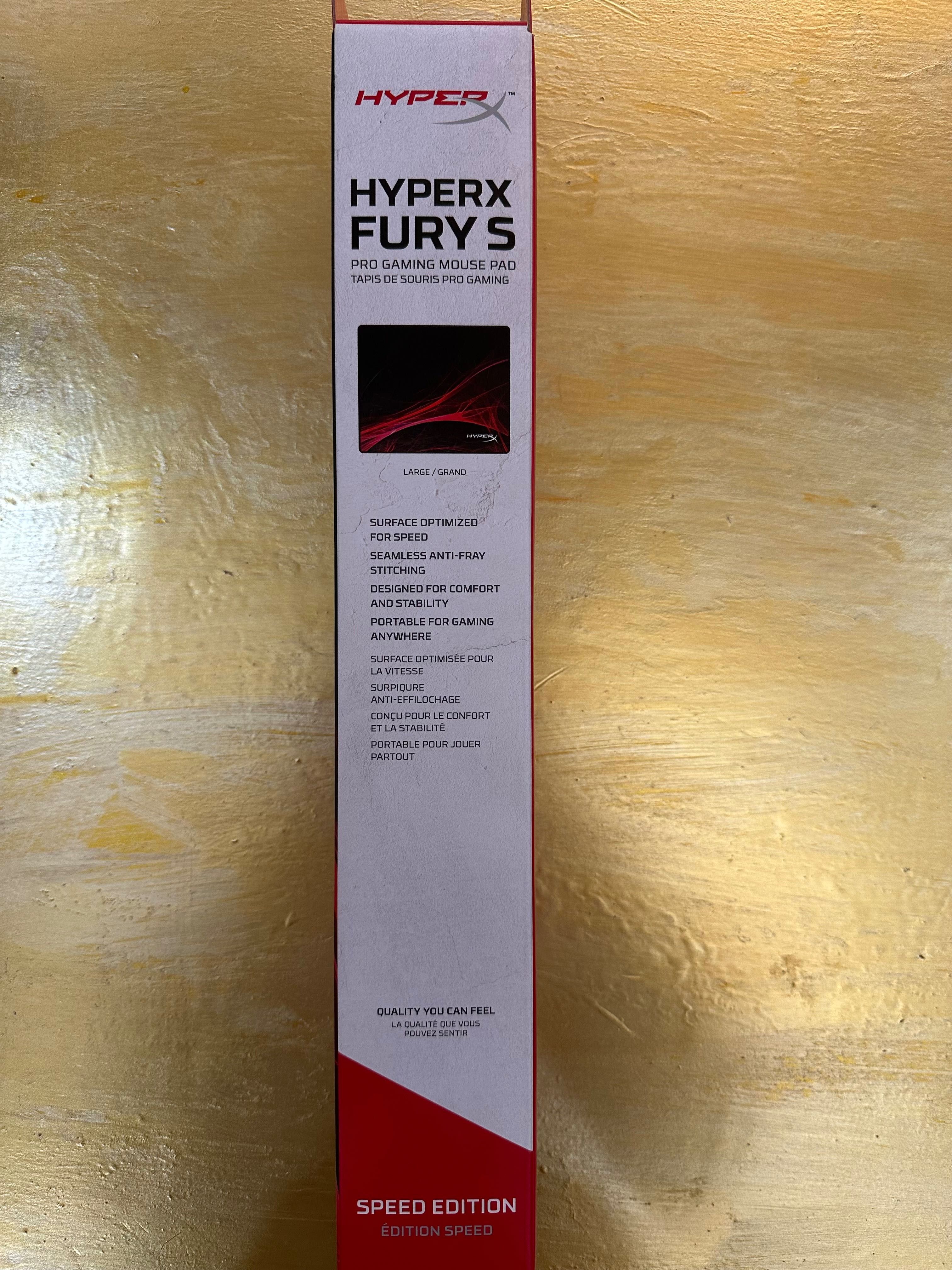 Игровой коврик HyperX Fury speed (large