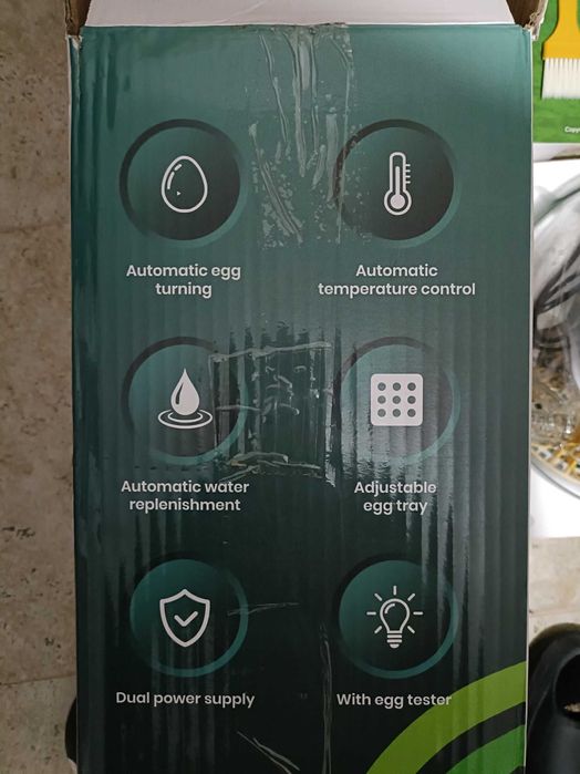 incubator complet automat pt 18 oua.