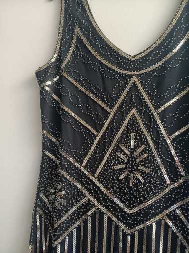 Дамски костюм в стил Гетсби, официална рокля