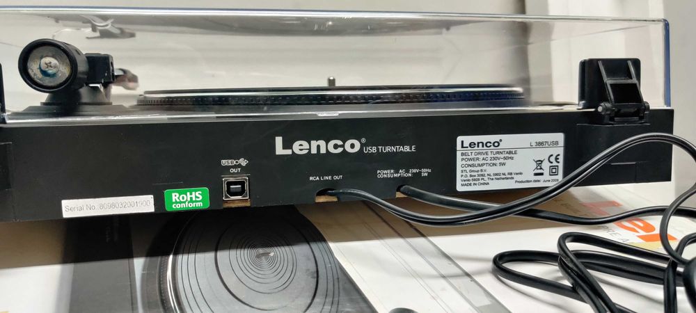 muzica Lenco L 3867 pick up nou cutie vinil muzica