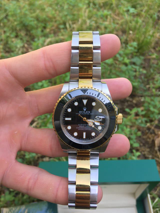 Rolex Submariner Automatic Mexanika soat soatlar watch chasi