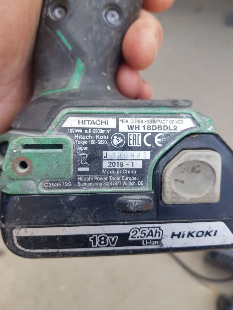 Impact hexagonal hitachi 18 v