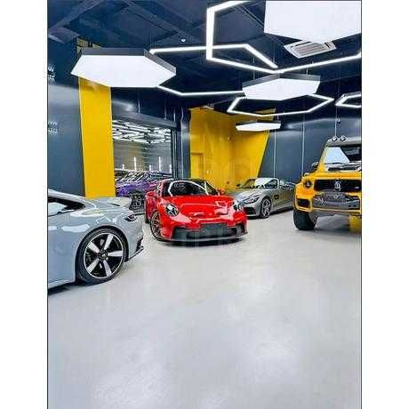 Наливной полимерный пол для торговых центров QTP 4051