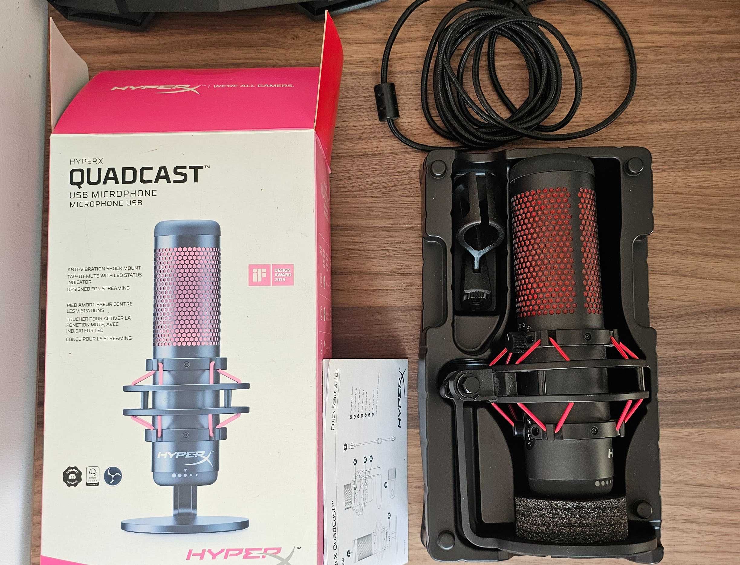 Vand Microfon HyperX QuadCast