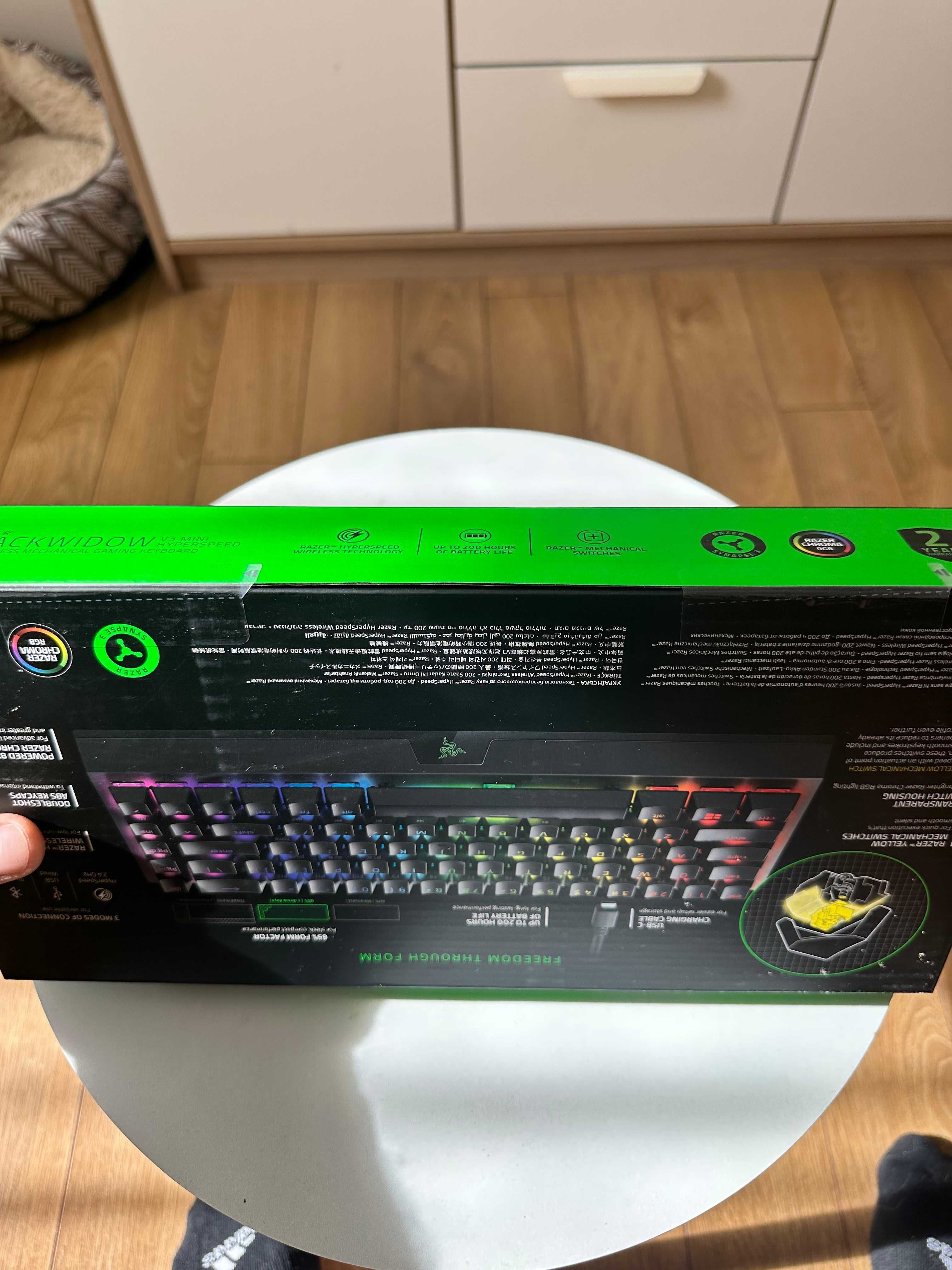 Razer BlackWidow V3 Mini HyperSpeed,Yellow Клавиатура