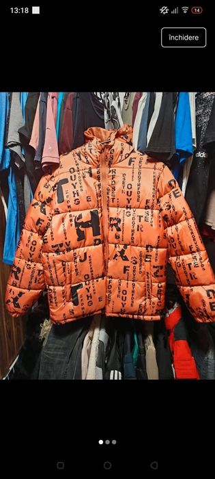 Geaca băiat 158-164 nouă