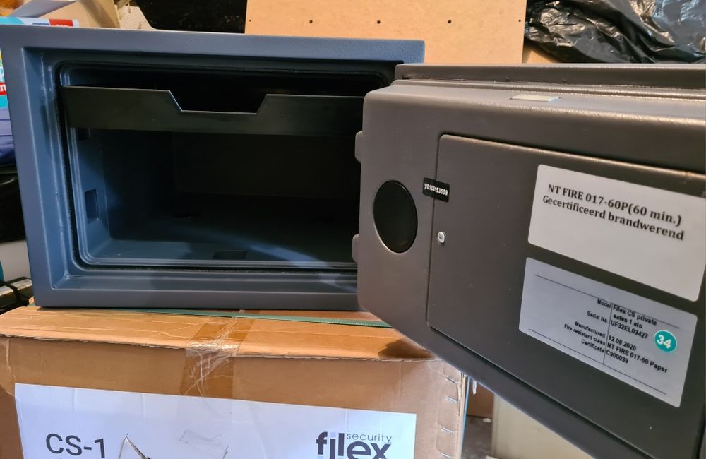 Огнеупорен сейф каса seif kasa Filex Security CS А4