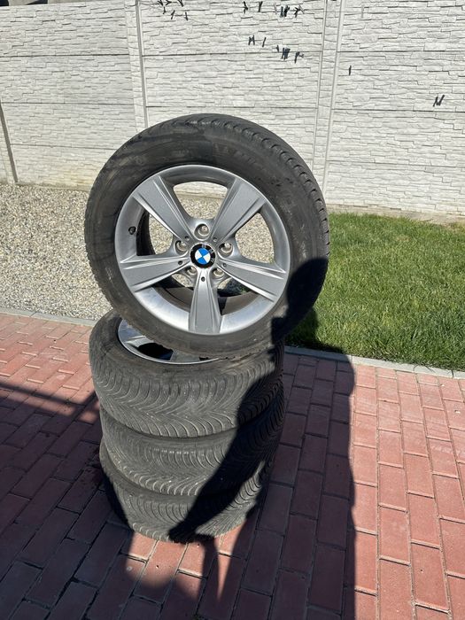 Jante bmw originela R 16 cu caucicuri de iarna