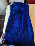 Rochie albastru stralucitor