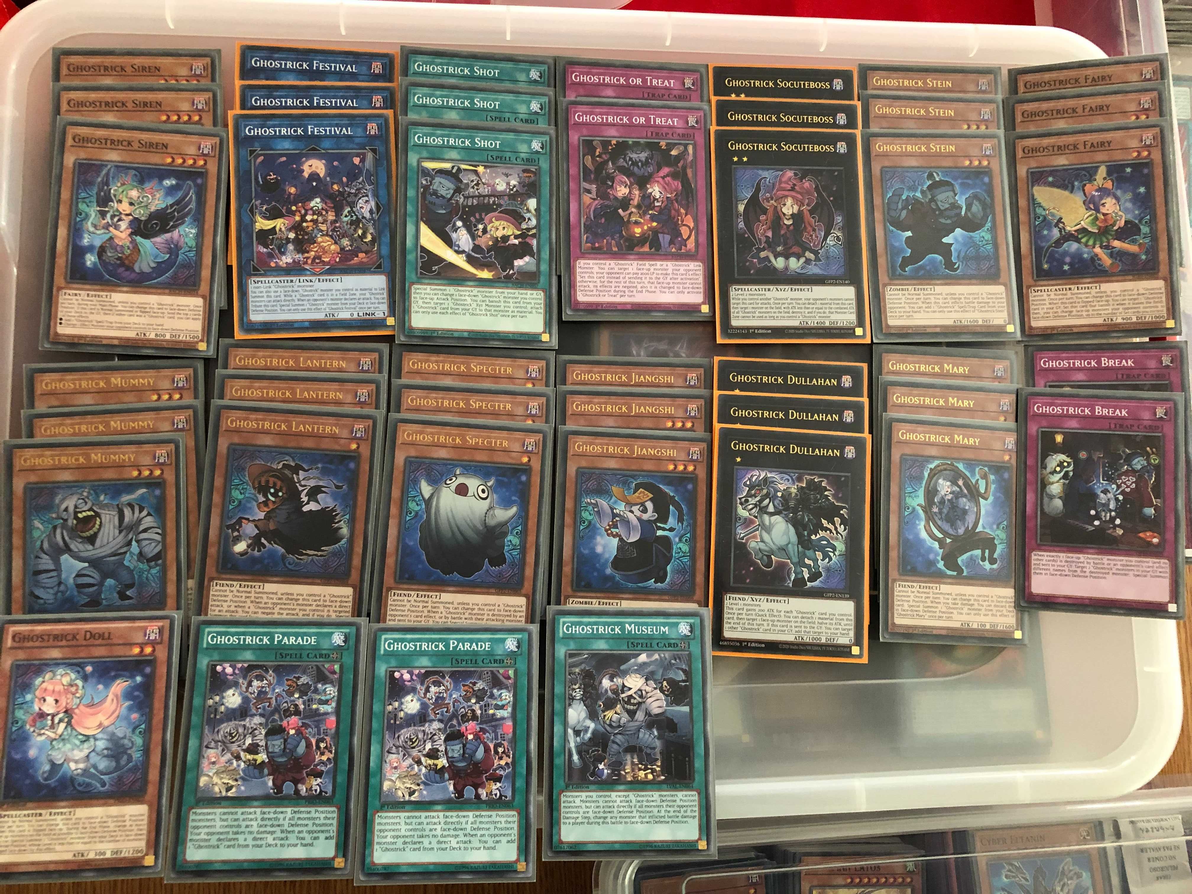 Yu Gi Oh Ghostrick deck core