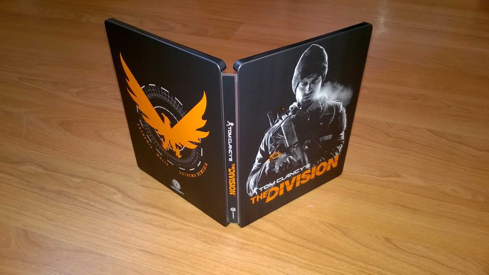 Carcasa de metal ,rara , de colectie - The Division Steelbook noua