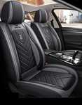Huse Auto Dedicate Skoda Octavia - Model Premium Piele Eco Negru/Gri