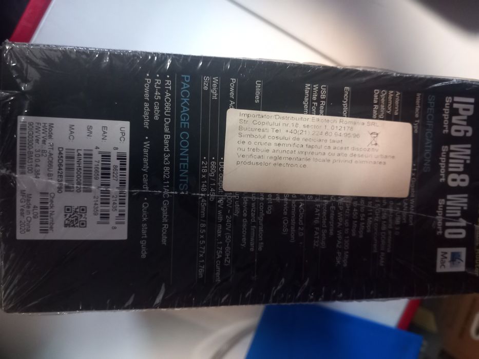Vand router asus