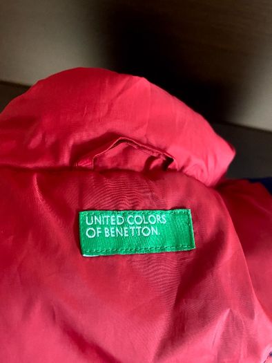 UNITED COLORS OF BENETTON подплатено детско червено елече