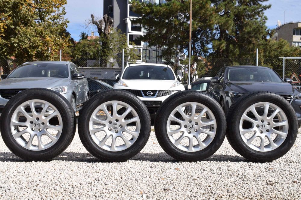 Четири бр. оригинални алуминиеви джанти за Honda cr-v 5х114.3-18''